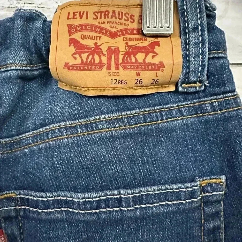 Levi’s 512 Slim Taper Jeans Size 12 - Picture 4 of 7